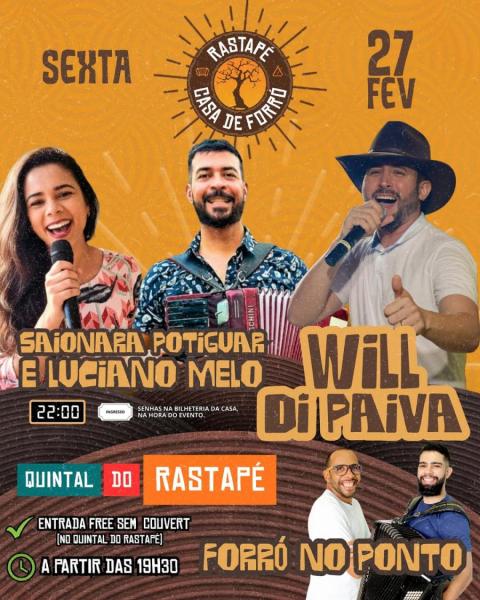 Will Di Paiva e Saionara Potiguar & Luciano Melo
