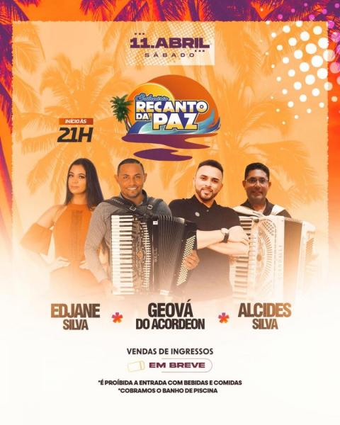 Geová do Acordeon, Edjane Silva e Alcides Silva