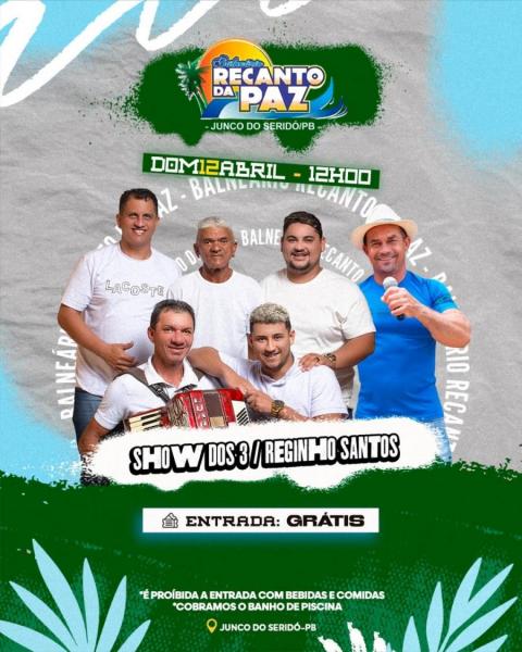 Show dos 3 e Reginho Santos