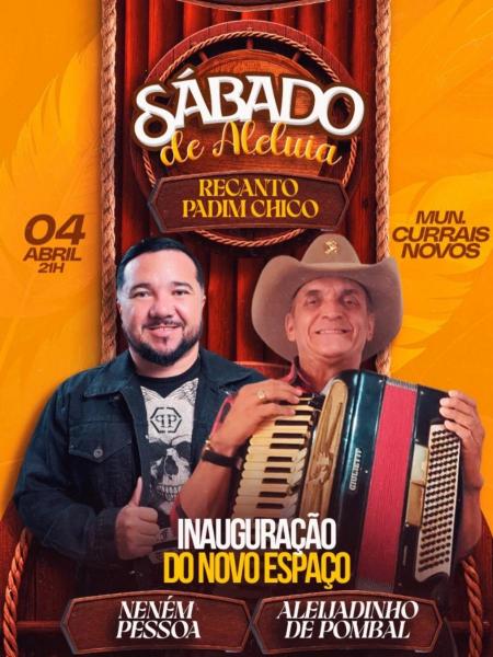 Neném Pessoa e Aleijadinho de Pombal - Sábado de Aleluia 2026