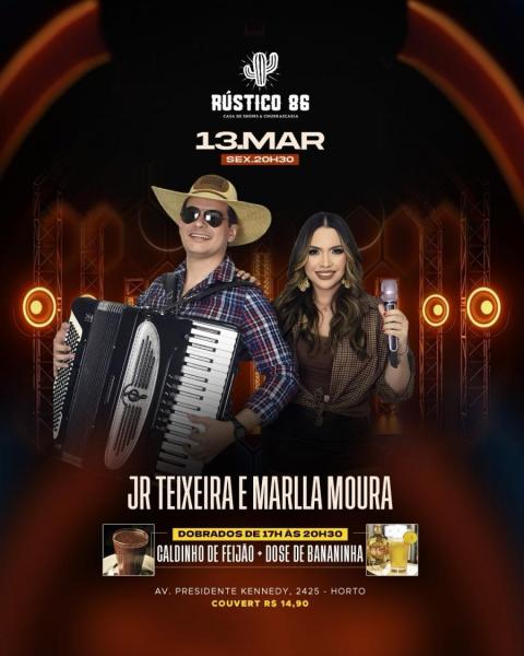Jr Teixeira e Marlla Moura
