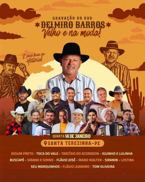 Delmiro Barros - Gravação do DVD Velho e na Moda!