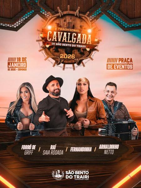 Raí Saia Rodada, Fernandinha, Armandinho Neto e Forró de Griff