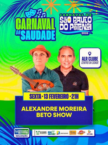 Alexandre Moreira e Beto Show - Carnaval da Saudade