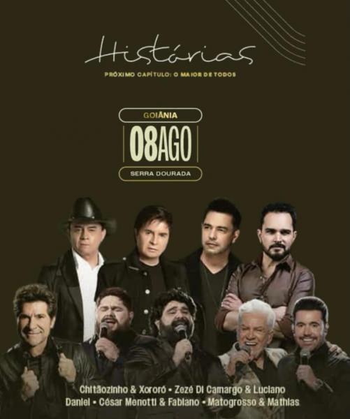 Chitãozinho & Xororó, Zezé Di Camargo & Luciano, Daniel, César Menotti & Fabiano e Matogrosso & Mathias - Histórias