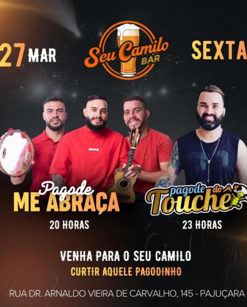 Me Abraça e Pagode do Touchê