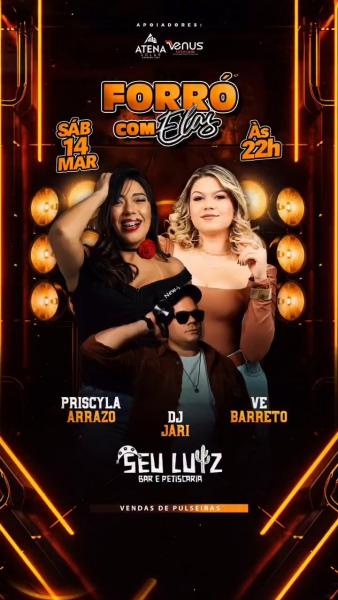 Priscula Arrazo, Dj Jari e Ve Barreto - Forró com Elas