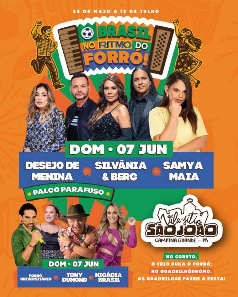 Desejo de Menina, Silvânia & Berg e Samya Maia