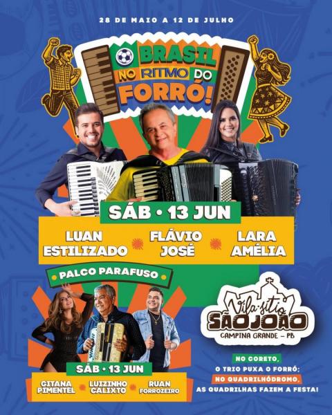 Luan Estilizado, Flávio José e Lara Amélia