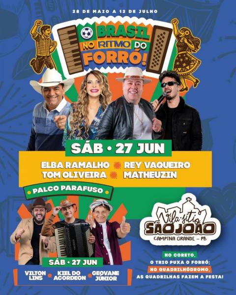 Elba Ramalho, Rey Vaqueiro, Tom Oliveira e Matheuzin