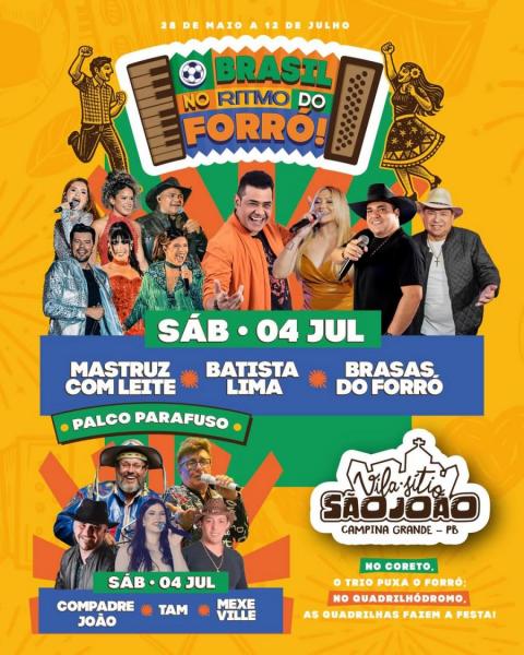 Mastruz com Leite, Batista Lima e Brasas do Forró