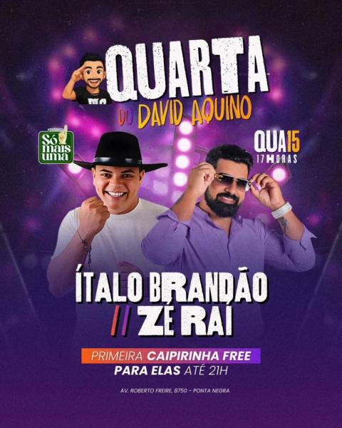 Ítalo Brandão e Zé Raí