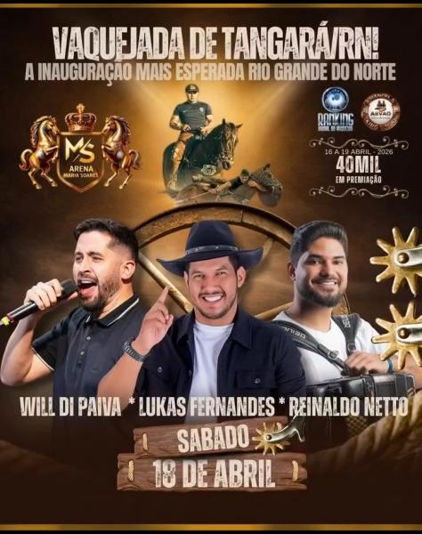 Lukas Fernandes, Will Di Paiva e Reinaldo Neto