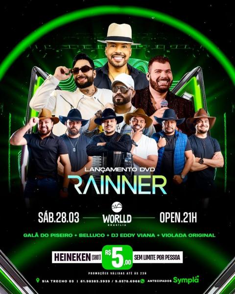 Rainner, Galã do Piseiro, Belluco e Violada Original