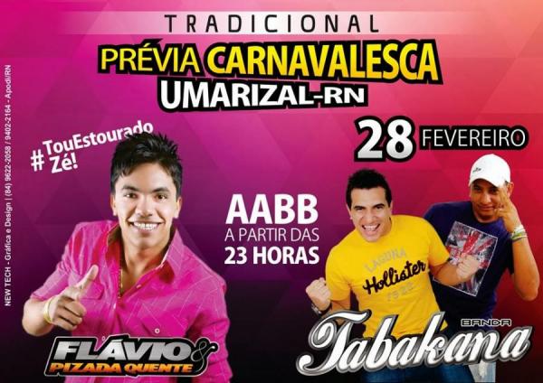 Flávio & Pizada Quente e Banda Tabakana