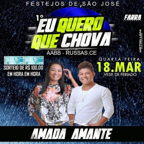 Amada Amante - 1º Eu Quero que Chova