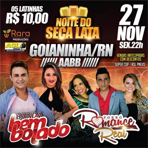 Bandas Bem Bolado e Forró Romance Real - Noite do Seca Lata