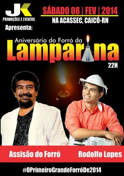 Assisão do Forró e Rodolfo Lopes - Forró da Lamparina