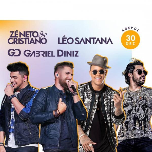 Gabriel Diniz, Zé Neto & Cristiano e Léo Santana