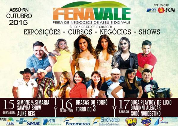 Simone & Simaria, Samyra Show e Aline Reis - Fenavale