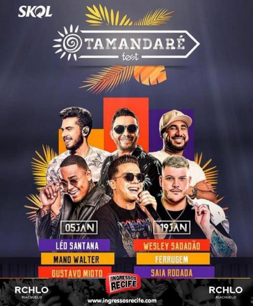 Léo Santana, Mano Walter e Gustavo Mioto - Tamandaré Fest
