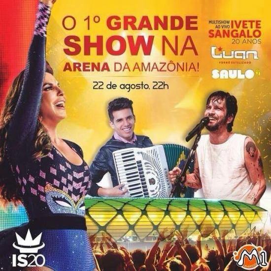 Ivete Sangalo, Luan & Forró Estilizado e Saulo