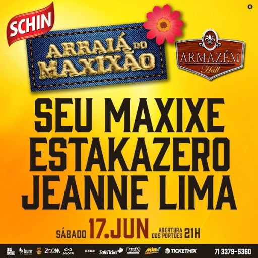 Seu Maxixe, Estakazero e Jeanne Lima - Arraiá do Maxixão