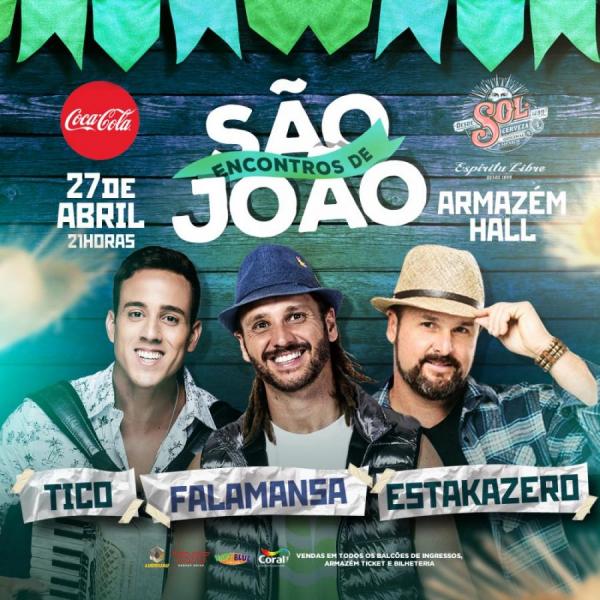 Tico, Falamansa e Estakazero - Encontros de São João