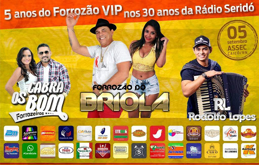 Forrozão do Briola, Os Cabra Bom e Rodolfo Lops