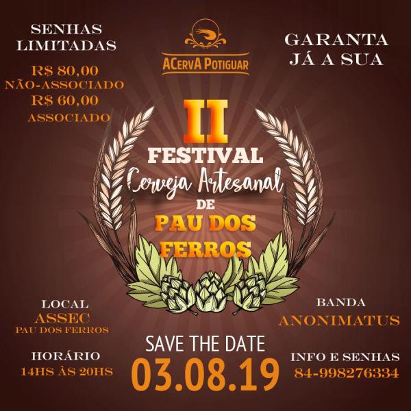 Bana Anonimatus - II Festival de Cerveja Artesanal de Pau dos Ferros