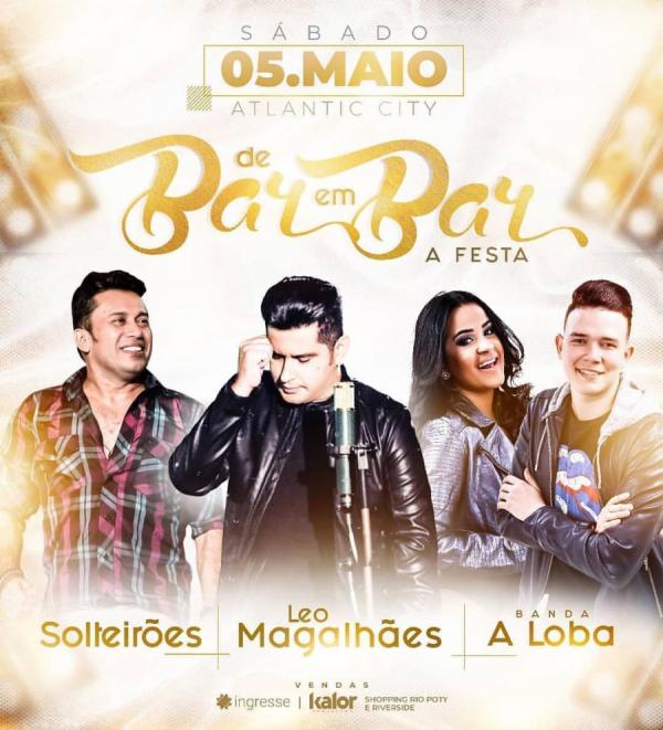 Léo Magalhães, Solteirões  e Banda A Loba - De Bar em Bar