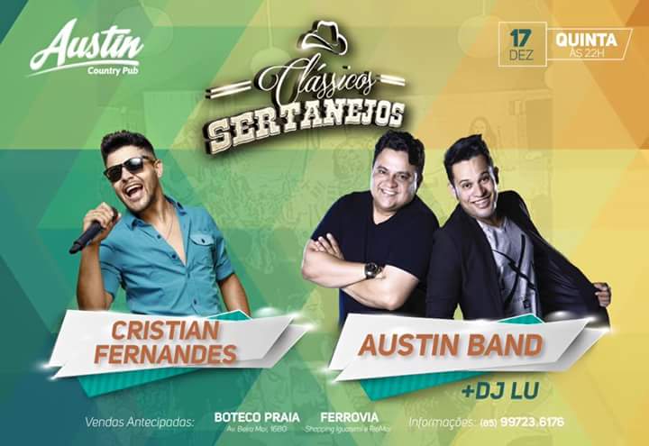 Cristian Fernandes e Austin Band