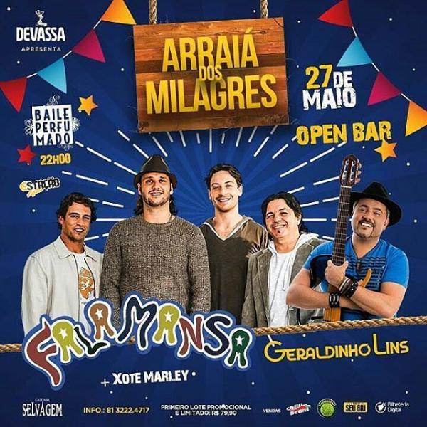 Falamansa, Geraldinho Lins e Xote Marley - Arraiá dos Milagres