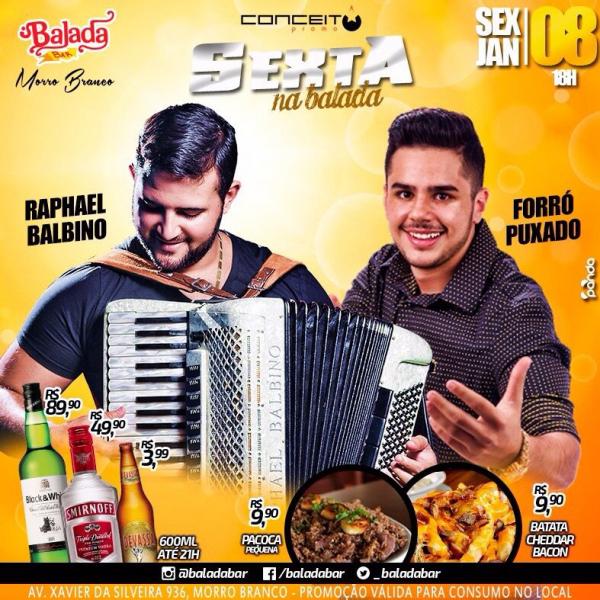 Raphael Balbino e Forró Puxado - Sexta na balada