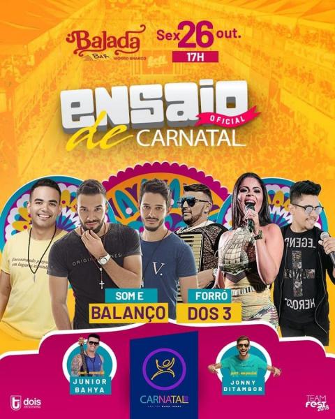 Som e Balanço e Forró dos 3 - Ensaio de Carnatal