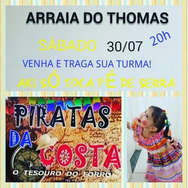 Piratas da Costa - Arraiá do Thomas