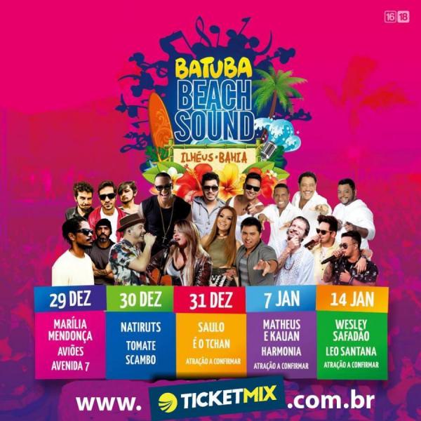 Natiruts, Toma e Scambo - Batuta Beach Sound