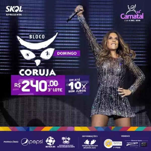 Ivete Sangalo - Bloco Coruja - Carnatal