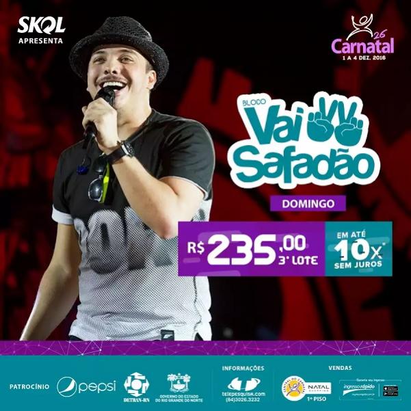 Wesley Safadão - Bloco Vai Safadão - Carnatal