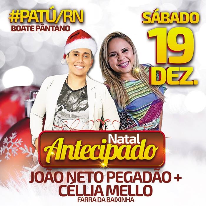 João Netto Pegadão e Céllia Mello e Farra de Baixinha