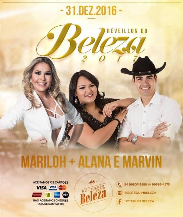 Mariloh e Alana & Marvin - Réveillon do Beleza 2017