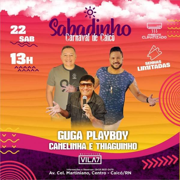 Guga Playboy, Canelinha e Thiaguinho