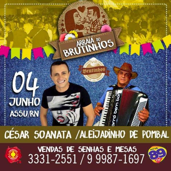 César Soanata e Aleijadinho de Pombal - Arrauá do Brutinho´s