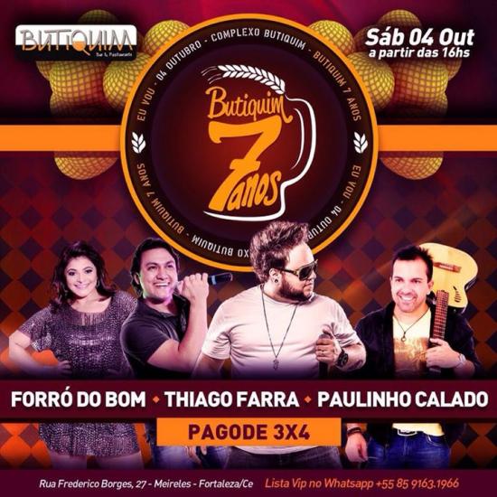 Forró do Bom, Thiago Farra e Paulinho Calado