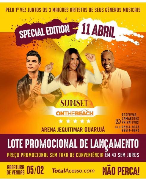 SUSPENSO - Ivete Sangalo, Thiaguinho e Vintage Culture - Sunset on the beach