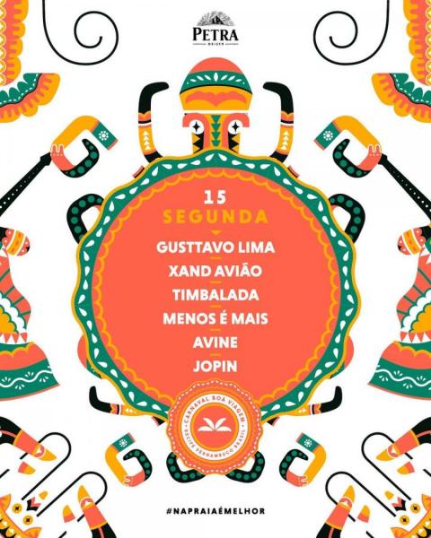 CANCELADO - Gusttavo Lima, Xand Avião, Timbalada, Menos é Mais, Avine e Jopin