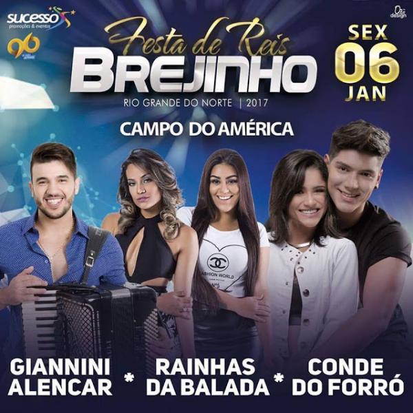 Giannini Alencar, Rainhas da Balada e Conde do Forró - Festa de Reis