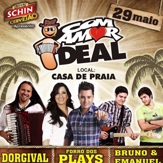Dorgival Dantas , Forró dos Plays e Bruno e Emanuel - Forró Com Amor Ideal!