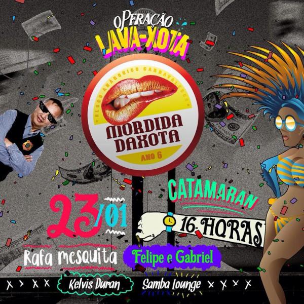 Rafa Mesquita, Kelvis Duran, Felipe & Gabriel e Samba Lounge - Bloco Mordida Daxota