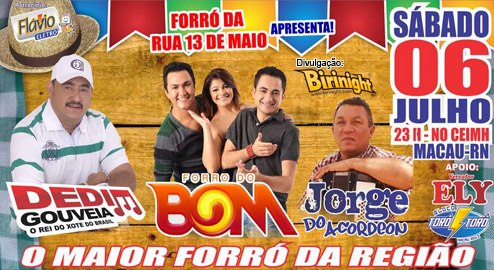 Dedim Gouveia, Forró do Bom e Jorge do Acordeon